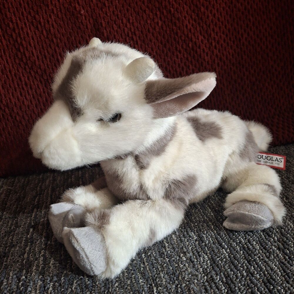 Poppy the Plush Spotted GOAT Stuffed Animal by Douglas